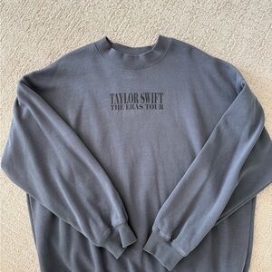 Gray Taylor Swift The Eras Tour Sweatshirt